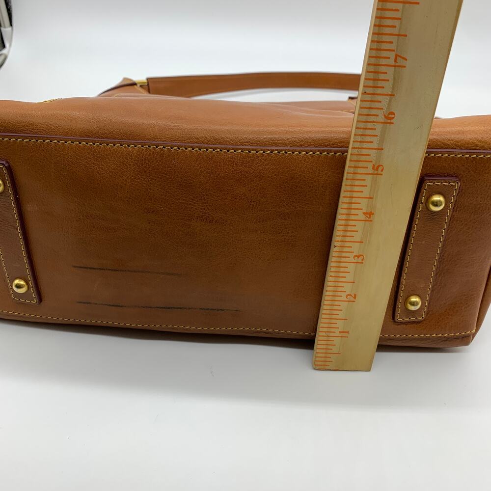 Dooney & Bourke Hobo Shoulder Bag Florentine Leather Womens Natural Purse - Picture 11 of 16